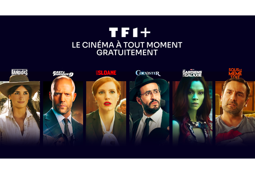 CINEMA : EN MAI / JUIN SUR TF1+, UNE OFFRE CINEMA 5 ETOILES | TF1 Pro