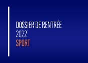 Dossier de rentrée 2022 Sport
